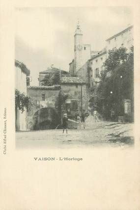 CPA FRANCE 84 Vaison La Romaine L Horloge 84 Vaucluse Vaison La