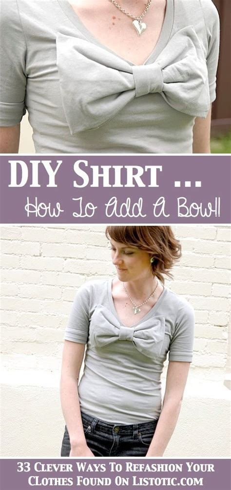 Clever Ways To Refashion Clothes With Tutorials