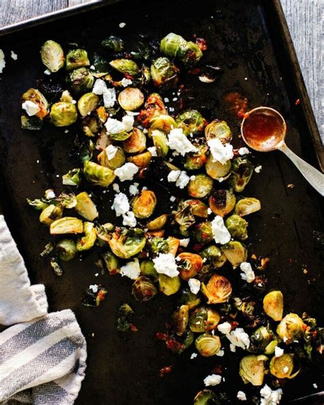 Brussels Sprouts With Goat Cheese A Couple Cooks