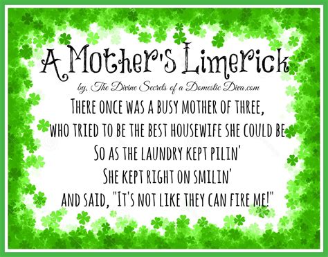 A Mothers Limerick