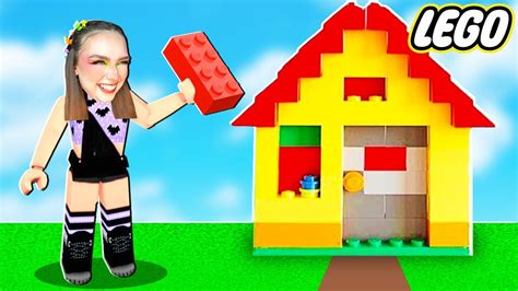 ЛЕГО в РОБЛОКС ?! 😱 ПОСТРОИЛА ЗДАНИЯ из КОНСТРУКТОРА в Roblox - YouTube