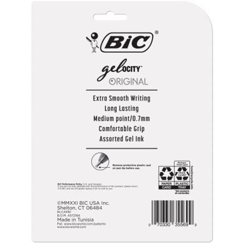 BIC Gel Ocity Fashion Gel Pens 8 Pk Kroger