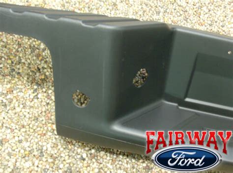 09 Thru 14 Ford F 150 Oem Genuine Ford Rear Bumper Top Step Pad Cover W Prox Ebay