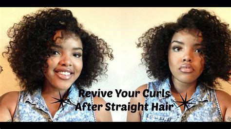 How To Revive Your Curls After Straight Hair YouTube