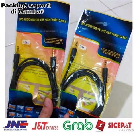 Jual Kabel Aux Tipe Jack Untuk Handphone Komputer To Sound Di