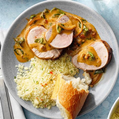 Pork Tenderloin With Sun Dried Tomato Cream Sauce Recipe How To Make It