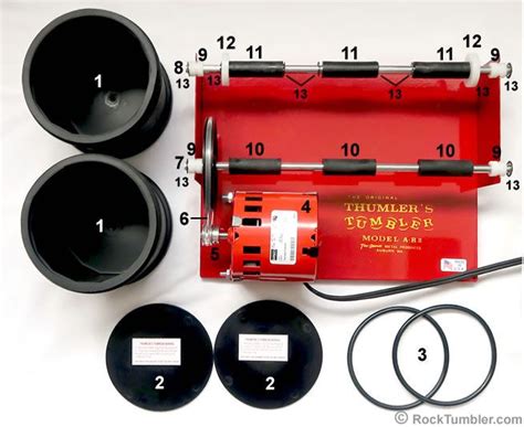 Thumlers Model A R2 Tumbler Parts Belts Bearings Motors Shafts