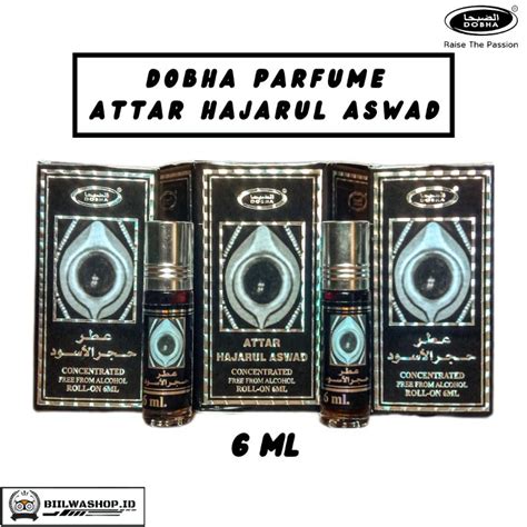 Jual Parfum Dobha 6ml Aroma Attar Hajrul Aswad Parfum Arab Dobha Roll