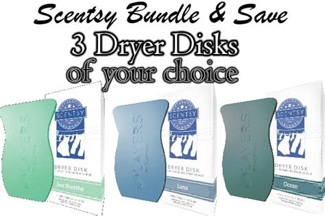 Scentsy Bundle And Save Dryer Disks Add A Scentsy Dryer Disk To