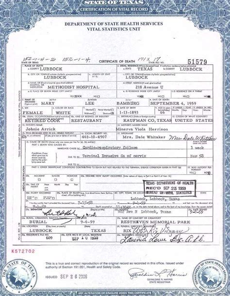 Colorado County Birth Certificates