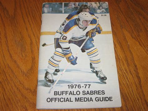 Nhl Media Guide Buffalo Sabres Sportspaper Info