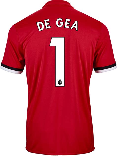 2017/18 adidas Kids David de Gea Manchester United Home Jersey - SoccerPro