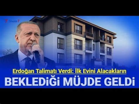 İlk evini alacaklara 1 20 faiz 180 ay vadeli konut kredisi açıklandı