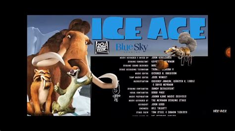 Ice Age End Credits YouTube