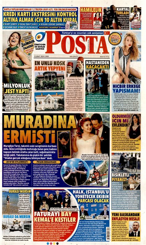 Posta Gazetesi Posta Man Et Oku Haberler Ubat