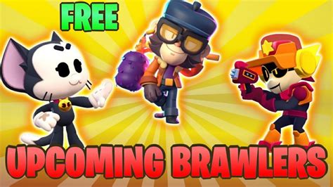 3 New Brawlers Kit Is Finally Here Mico Free Brawler Brawlidays Larry