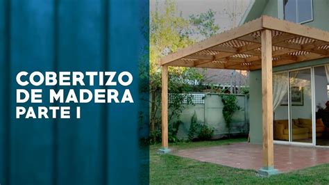 C Mo Construir Un Cobertizo De Madera Primera Parte Youtube