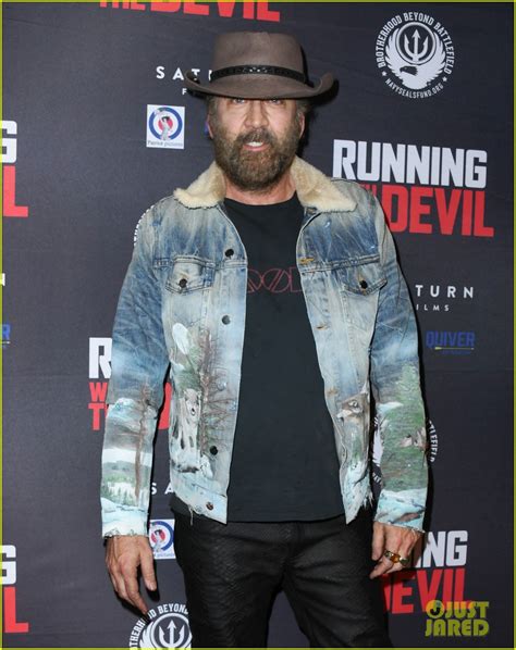 Nicolas Cage Gets Support From Son Weston At Running With The Devil