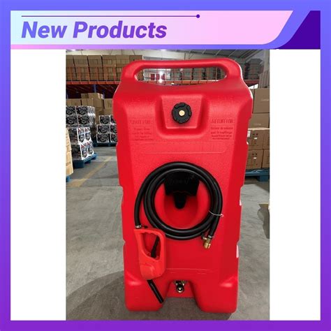 New Fashion Portable Fuel Caddy With Wheels 120l Hdpe Gasoline Tank For Boat Mobile Refueling