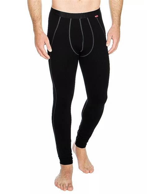 LÖFFLER Herren Funktionsunterhose Lang TRANSTEX WARM schwarz