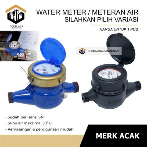 Meteran Air Besi Water Meter Besi Sni Imd Meteran Air Body Besi Sni