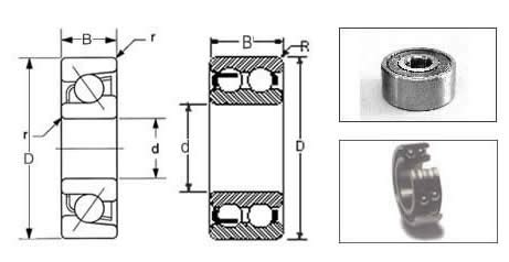 6306 Bearing, 6306 bearing 30x72x19 - Shuanghuan Bearing