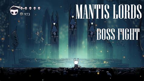 Hollow Knight Mantis Lords Boss Fight Gameplay Pc Youtube