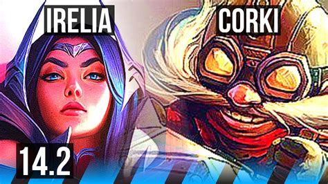 IRELIA Vs CORKI MID 11 1 2 Legendary NA Master 14 2 YouTube