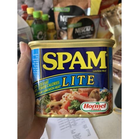 【hot Sale】spam Lite Luncheon Meat 340g Shopee Philippines