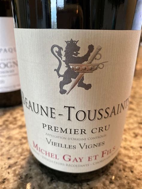 2017 Domaine Michel Gay Et Fils Beaune 1er Cru Les Toussaints Vieilles