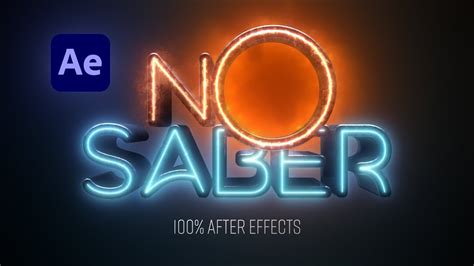 You Dont Need The Saber Plugin 2023 Advanced Glow Fx In After Effects Youtube