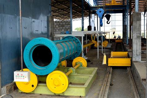 Horizontal Concrete Pipe Making Machine The B M Engineering India