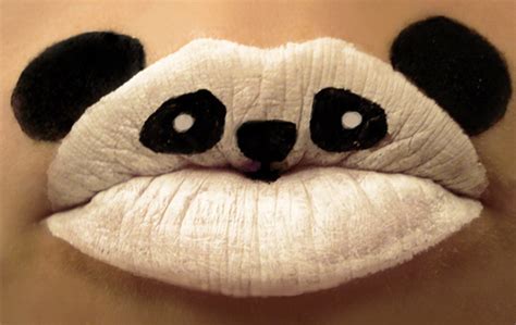 Animals on Lips - Lips art - 14 Pics | Curious, Funny Photos / Pictures