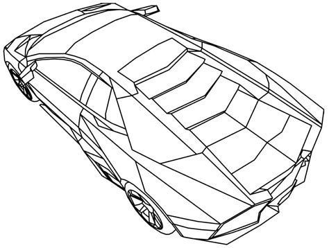 Desenhos De Lamborghini Para Colorir E Imprimir Aprender A Desenhar