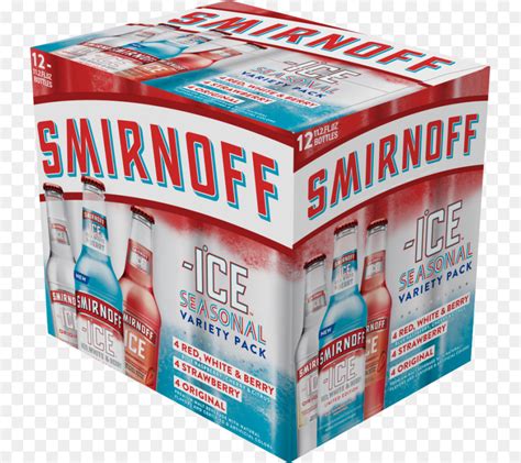 Smirnoff Merah Es Gambar Png