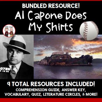 Al Capone Does My Shirts Novel Unit Bundle by Wise Guys | TpT