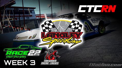 IRacing SRL Race22 Street Stock Series At Langley Speedway Week