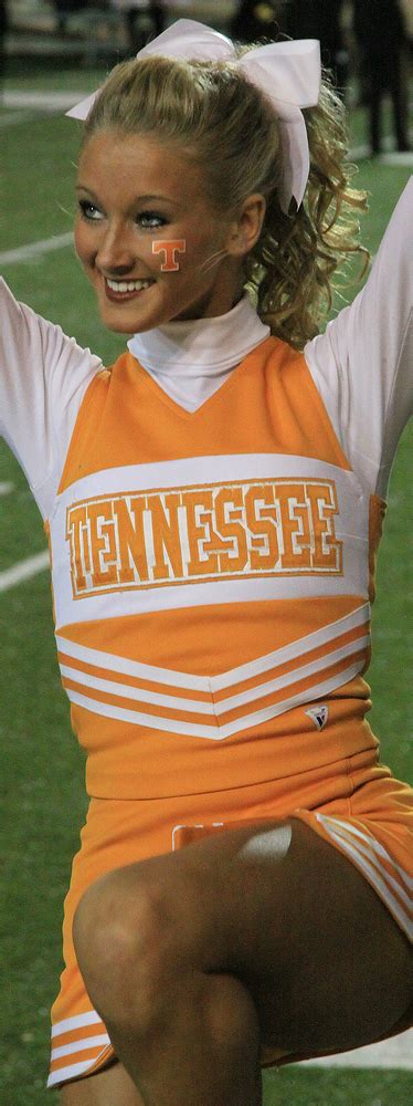 NFL And College Cheerleaders Photos Stunning Tennessee Blonde