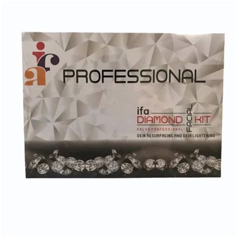 Professional Diamond Facial Kit Skin Type Combination Skin Packaging