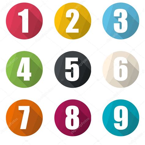 Numbers Symbols — Stock Vector © M4estr0 78507722