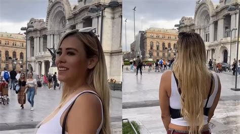 Modelo De OnlyFans Graba Video En Bellas Artes Sin Ropa Interior Y