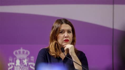 La Número Dos De Irene Montero Se Reafirma En Sus Declaraciones Sobre Agresiones Sexuales Y