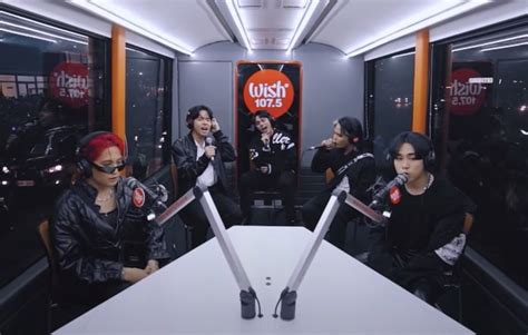 Watch SB19 S Lively Performance Of Bazinga On The Wish 107 5 Bus