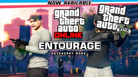 Nuova Modalita Entourage Gta 5 Online Youtube