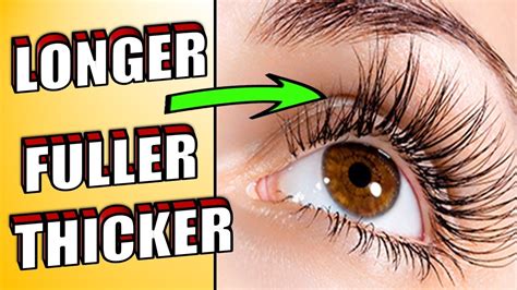 Grow Eyelashes Naturally Home Remedies For Fuller Longer And Thicker Eye Lashes Youtube