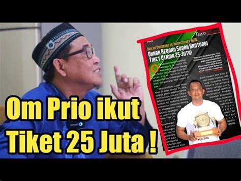 Pesan Abah Hudan Tiket Juta Anniversary Th Smm Di Batu Youtube