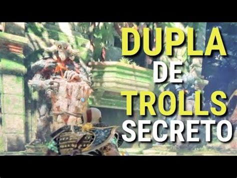 GOD OF WAR RAGNARÖK COMO DERROTAR OS TROLLS SECRETOS DA REGIÃO DE