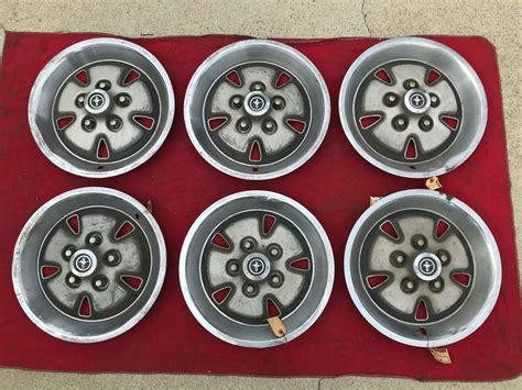 Ford Mustang Mach Hubcaps Wheel Covers Set Of