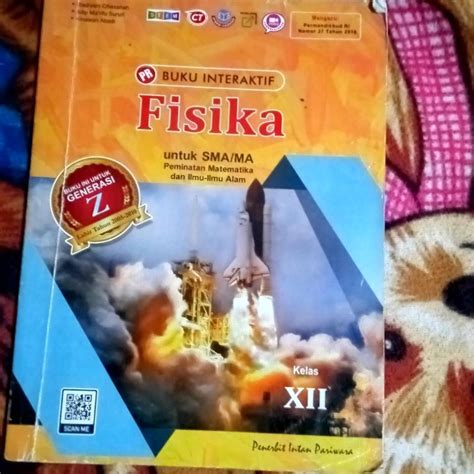 Jual Pr Buku Interaktif Fisika Untuk SMA Ma Peminatan Matematika Dan