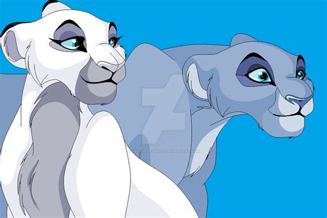 Bluefur and Snowfur by Thunderstar711 on DeviantArt